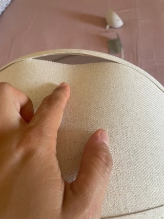 Lámpara Techo Zara Home Algodón Grande