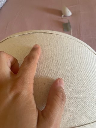 Lámpara Techo Zara Home Algodón Grande