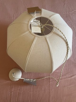 Lámpara Techo Zara Home Algodón Grande