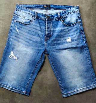 Shorts vaqueros desgastados Talla 46