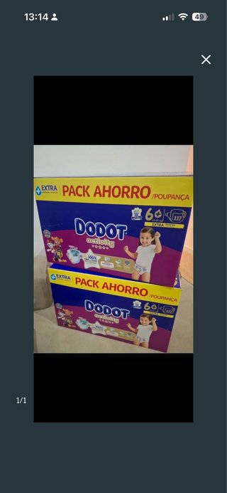 Pañales Dodot Activity Talla 6+ 117