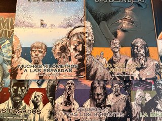 Comics Los muertos vivientes 1 al 8