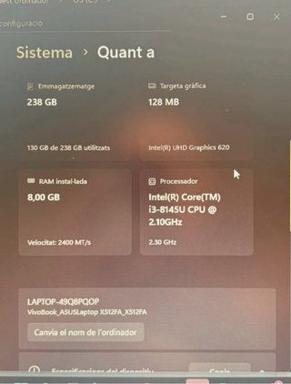 Asus VivoBook X512FA Gris/Plata
