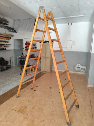 4 Escaleras de Madera 2.30m