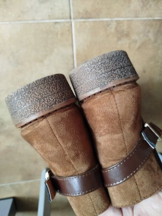 Botines mujer marrones