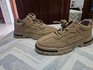 Zapatos Yuan Pai Hombre Beige/Marrón