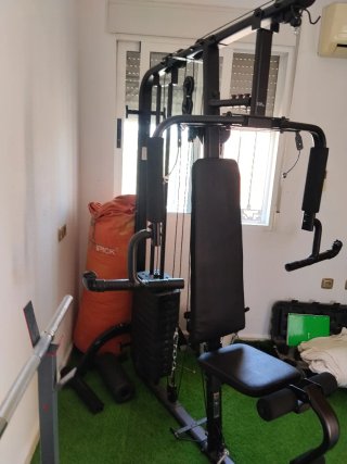 Multiestación musculacion gimnasio