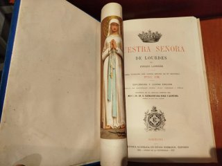 Libro Nuestra Sra. De LOURDES
