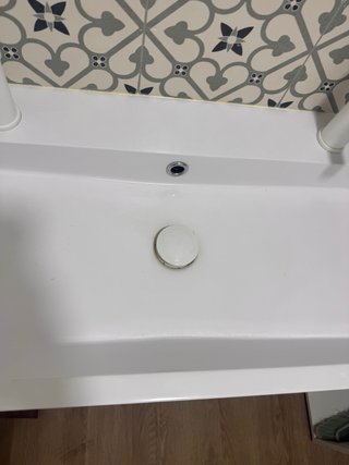 Lavabo doble baño cerámica incluye griferia #pica