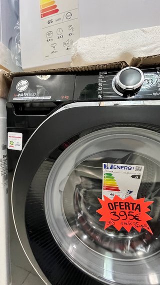 Lavadora Hoover 9kg