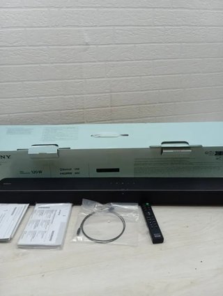 Barra sonido TV compacta con Bluetooth Sony