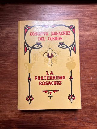 libro Concepto rosa cruz del cosmos