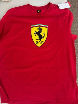 Camiseta Ferrari Talla L Original con Etiqueta