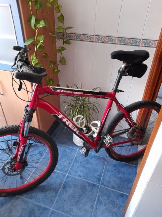 Bicicleta Trek Roja