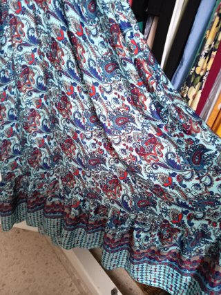 Vestido largo estilo indio talla única