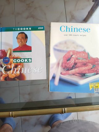 Lote 2 libros cocina china,