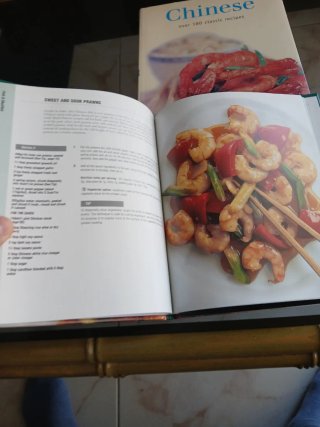 Lote 2 libros cocina china,