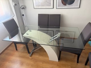 Mesas de comedor cristal