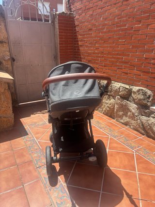 Carrito de bebé Jane negro