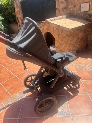 Carrito de bebé Jane negro