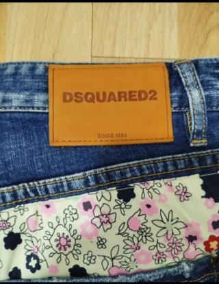 DSQUARED2 Pantalones Cortos Vaqueros Estampados Ta