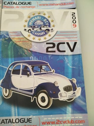 Revistas despiece Citroen 2 CV y mehari