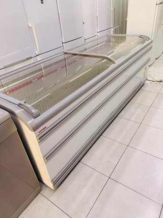 Congelador horizontal cristal
