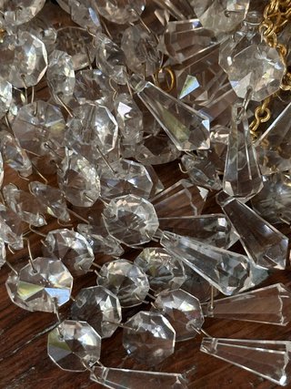 Lágrimas de cristal tallado estilo Bohemia ventaje