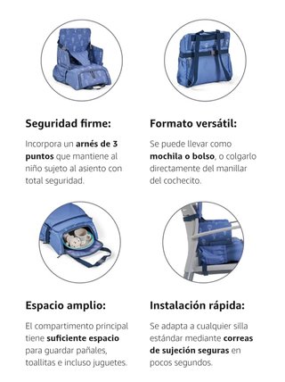 Trona Booster Bag Elevador Portátil
