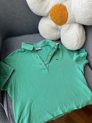 Polo lacoste cropped