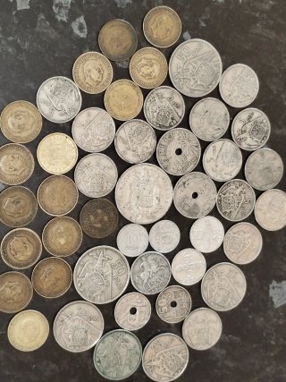 Lote Monedas Franco