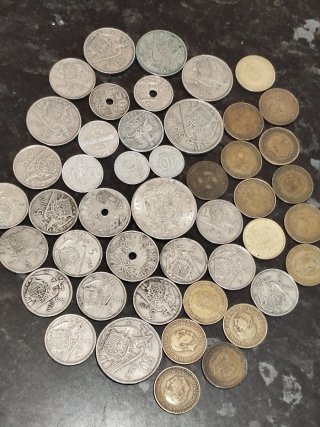 Lote Monedas Franco