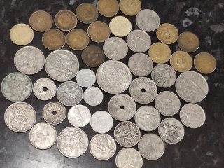 Lote Monedas Franco