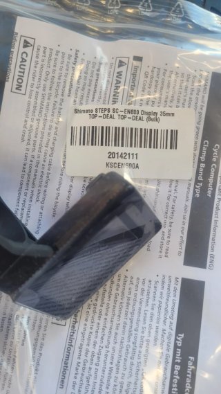 Pantalla Shimano SC-EN600
