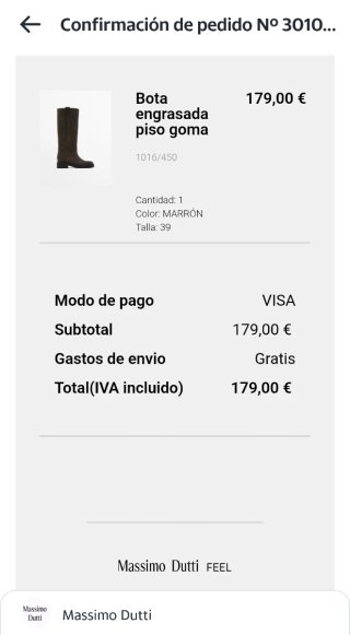 Botas piel Massimo Dutti piel marrones