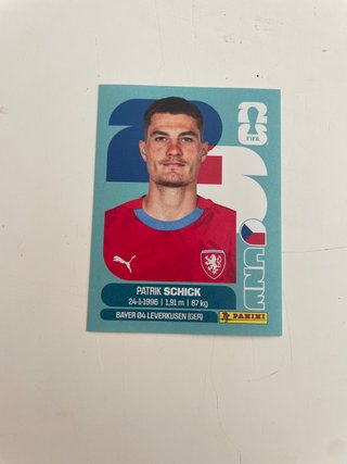 Cromo Patrik Schick Panini Mundial 2026