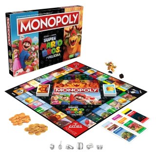 Juego de Mesa Hasbro  Monopoly "Super Mario Bros"