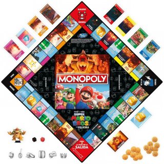 Juego de Mesa Hasbro  Monopoly "Super Mario Bros"