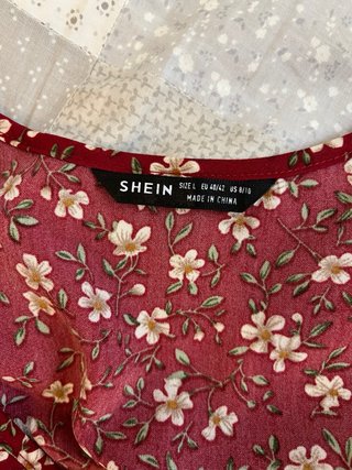 Vestido tirantes SHEIN floral