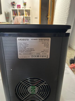 Máquina de Hielo Doméstica Ardesto
