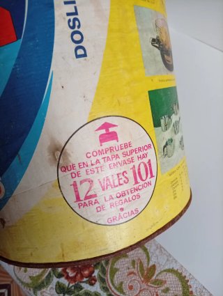 Contenitore Detergente 101 Lavatrice Antico
