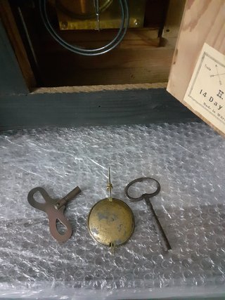 Reloj de sobremesa HAC s.XIX