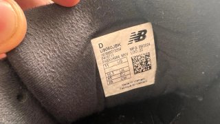 Zapatillas New Balance Negras y Grises