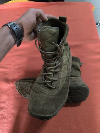 Botas militares RedHeat Marrones/Verdes