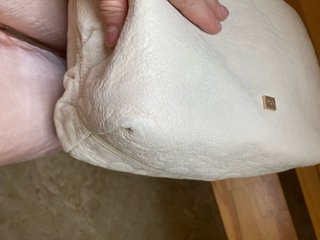 Bolso Purificación García crema