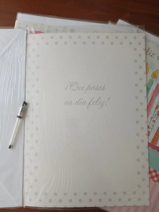 Lote tarjetas XXL cumpleaños