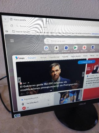 Monitor asus 24" altavoces
