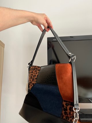 Bolso Parfois patchwork nuevo