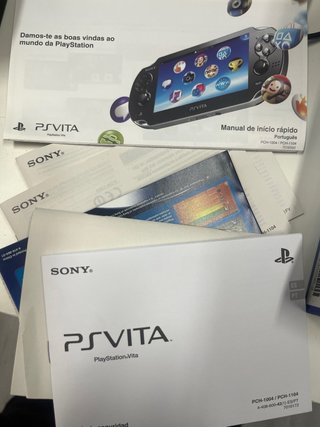 PS Vita Sony Negra Completa Caja Original