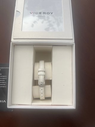 Reloj Viceroy Niña Plata y Blanco sin pila.